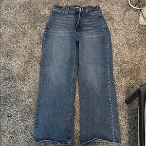 KanCan Indigo Wide Leg Jeans